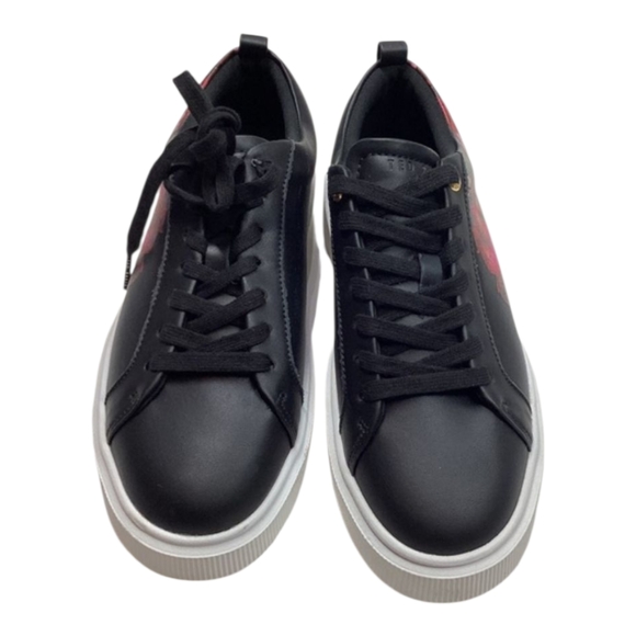 Ted Baker London Avery‎ Floral Leather Platform Sneakers